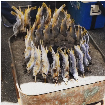 鮎の塩焼き